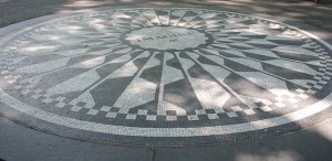 John Lennon Central Park Imagine