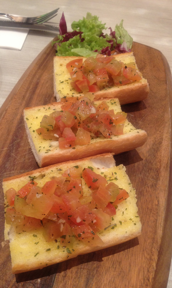 Bruschetta is always a favourite at our place